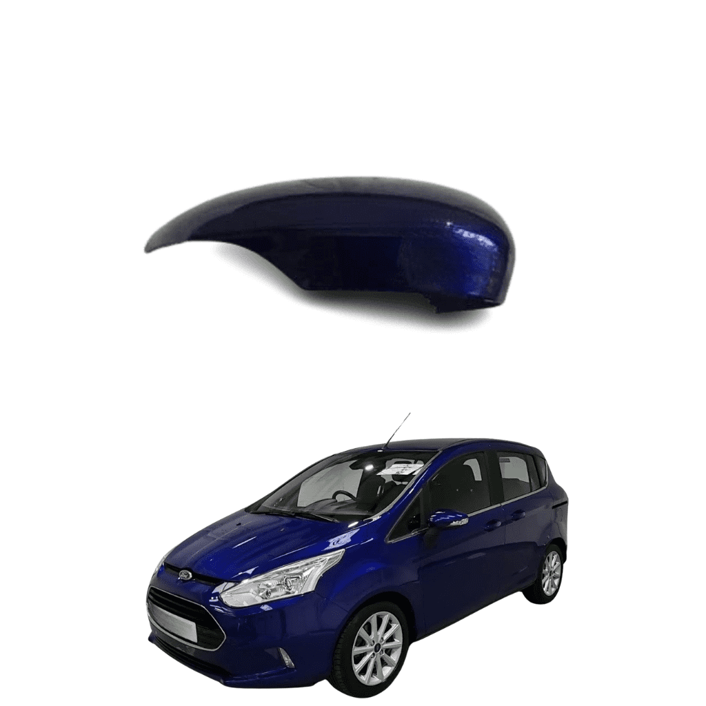 Primed Left Door Wing Mirror Cover For Ford B-MAX (2012-2018) – Passenger Side