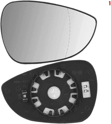 Ford  B-Max 12-18 Wing Mirror Glass Heated Aspherical Lh Or Rh