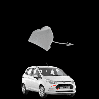 Ford B-Max 2012 -2018 Front Towing Eye Cover in Frozen White