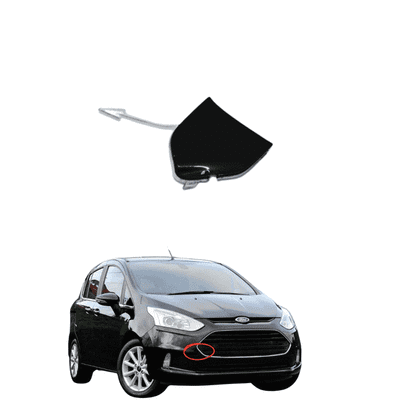 Ford B-Max 2012 -2018 Front Towing Eye Cover In Gloss Black
