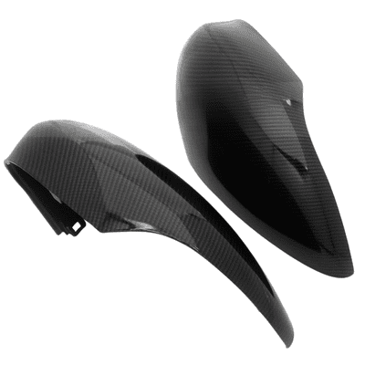 Ford B-Max 2012 - 2018 Wing Mirror Cover L/H And R/H Side In Carbon Fibre Hydro Dipped