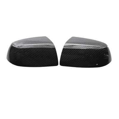Ford Fiesta Mk6 05 - 08 Wing Mirror Covers Pair Lh And Rh In Carbon Hydro Dipped