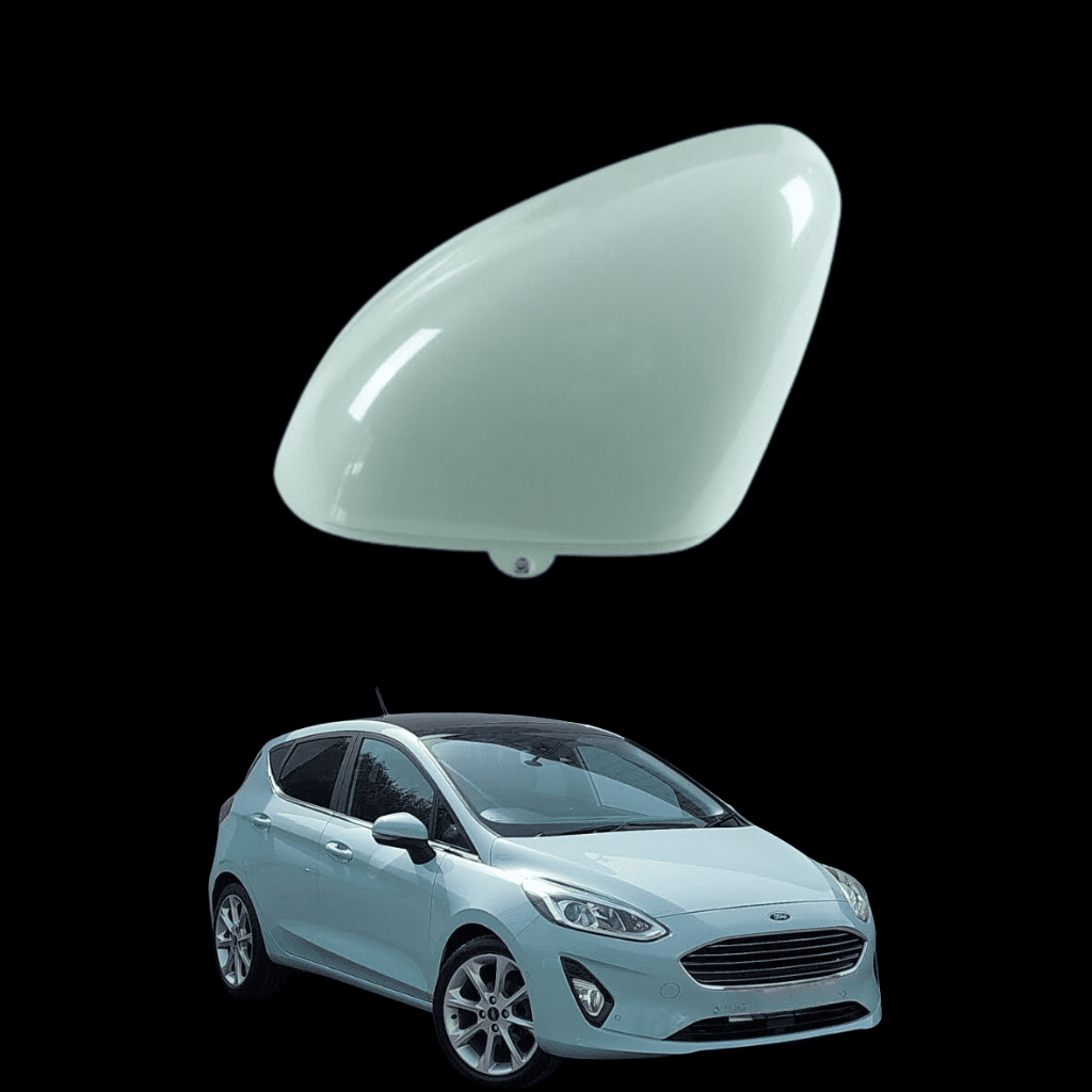 Copri Palpebra Fari Anteriori Per Ford Fiesta MK8 2017-2020 - Nero In Plastica ABS - Foto 10