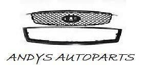 Ford Focus 05 -07 Front  Grille With Black Surround