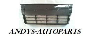Ford Focus 2011 - Front Bumper Grille Centre Section No Sensor Holes Mat Black