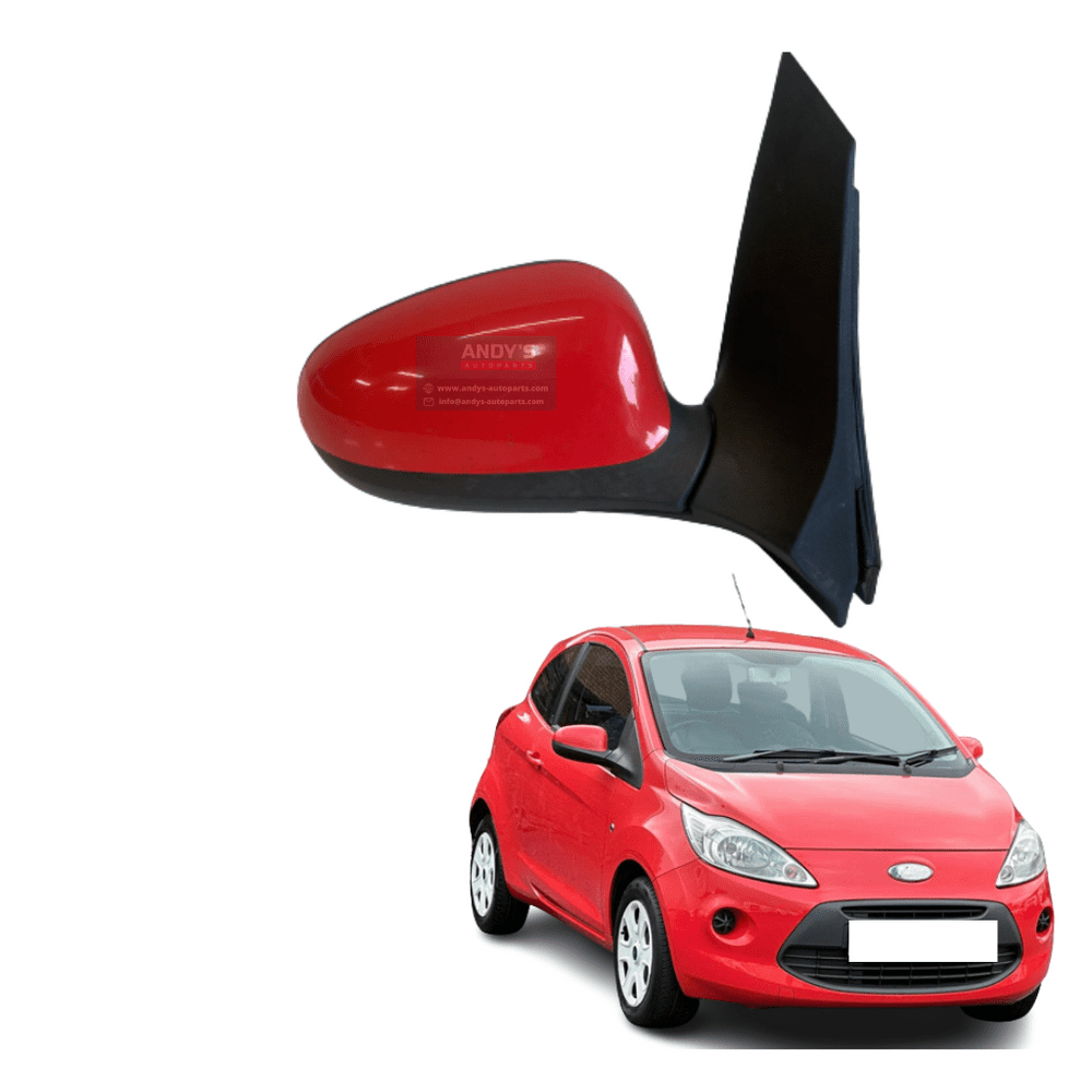 Ford Ka Mk2 (2008-2017) Electric Heated Door Mirror - Passenger Side Left, Primed 3 thumbnail image