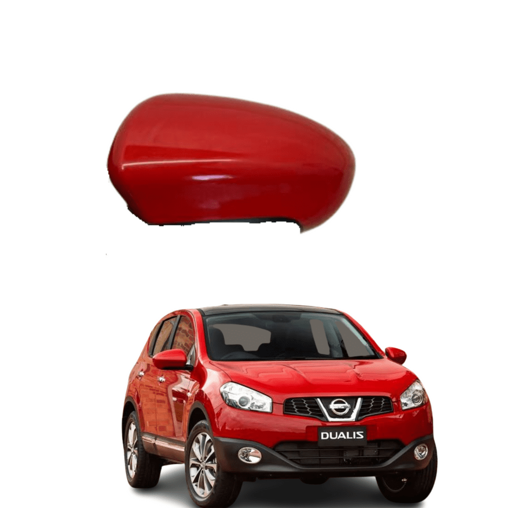 Nissan Qashqai 20072014 Wing Mirror Cover RH Or LH In Flame Red