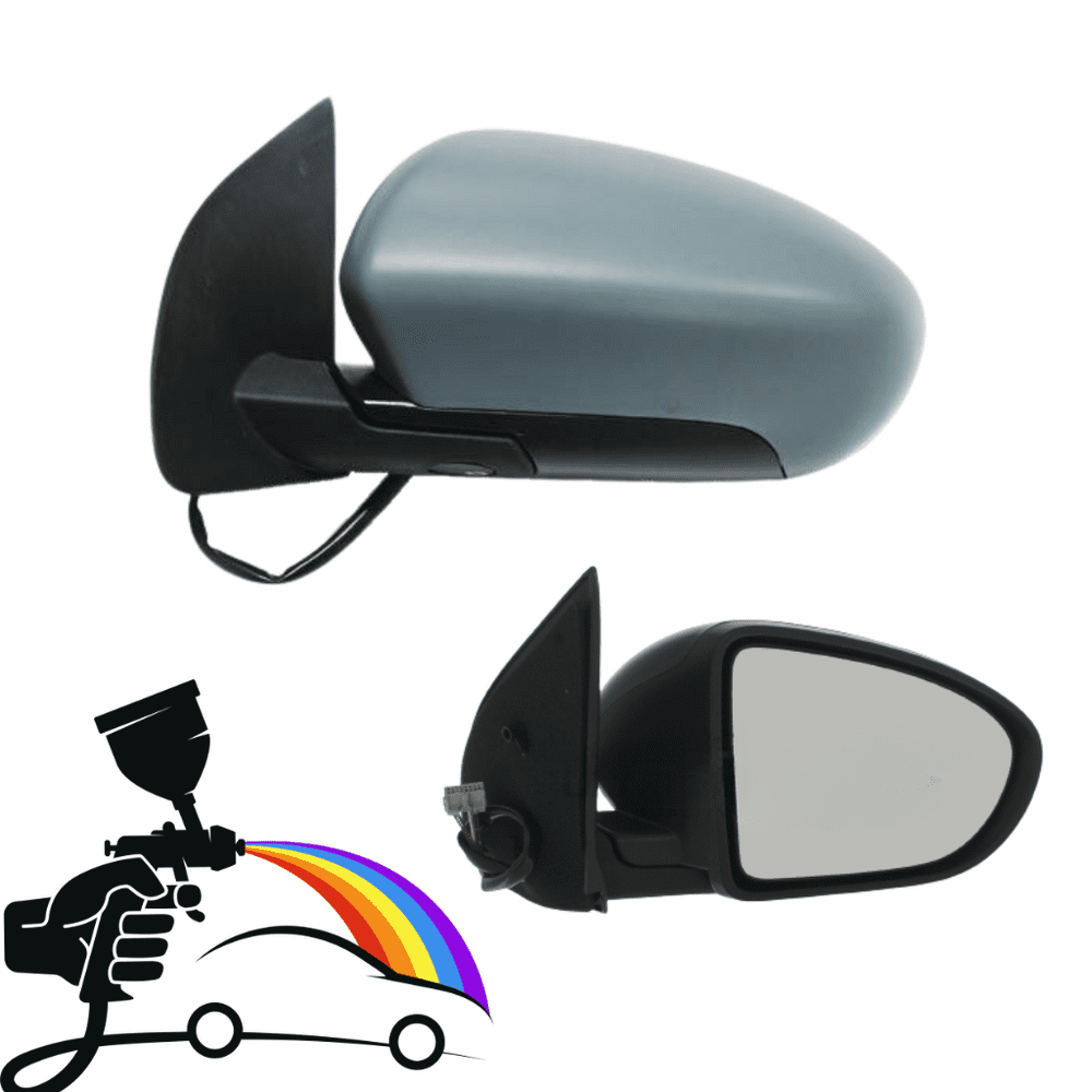 Nissan Qashqai 2007 2014 Wing Mirror Electric adjustment Power Folding Painted To Colour