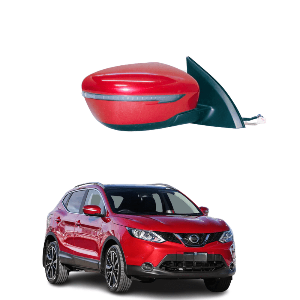 Nissan Qashqai Wing Mirror Electric Heated Glass Indicator RH or