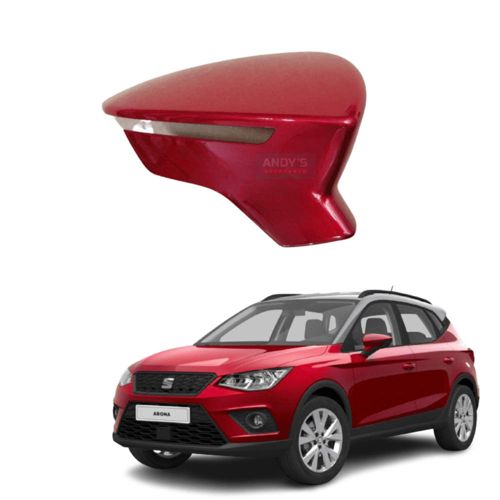 Seat Arona 2017 Onwards Wing Mirror Cover RH or LH in Desire Red