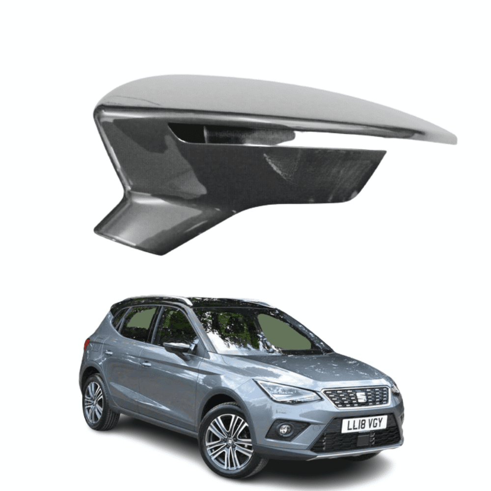 Seat Arona 2017 Onwards Wing Mirror Cover RH Or LH Side In Monsoon Grey