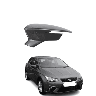 Seat Ibiza 2017 Onwards Wing Mirror Cover RH or LH  In  Magnetic Tech Grey