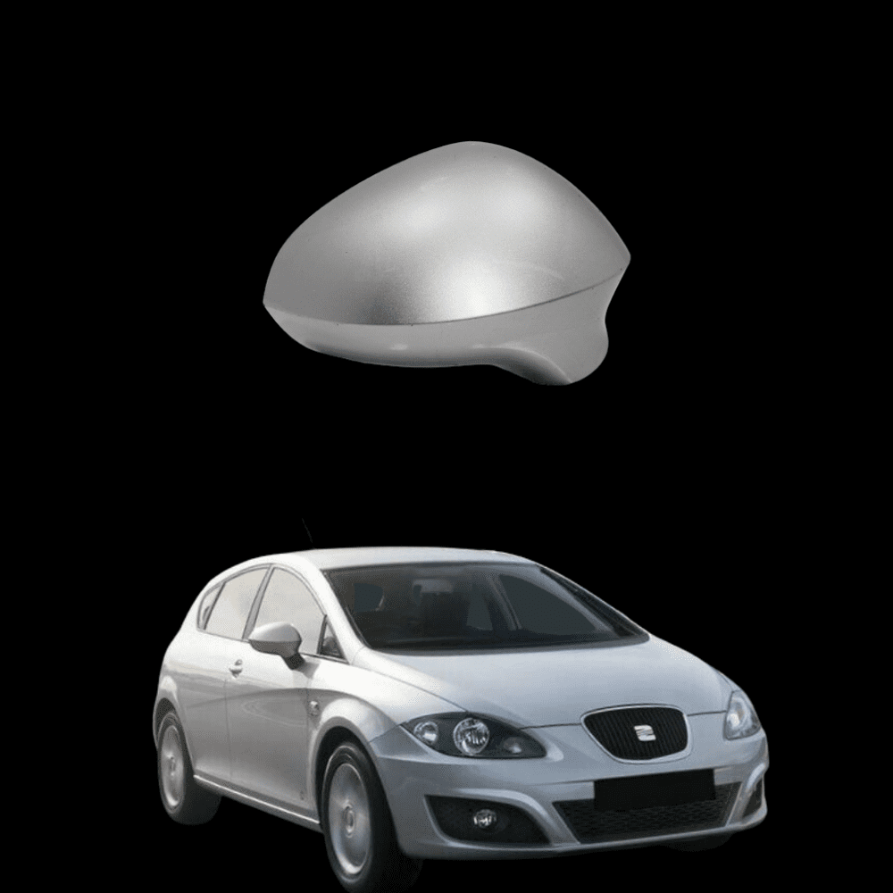 Seat Leon 20092013 Wing Mirror Cover LH Or RH In Ice Silver