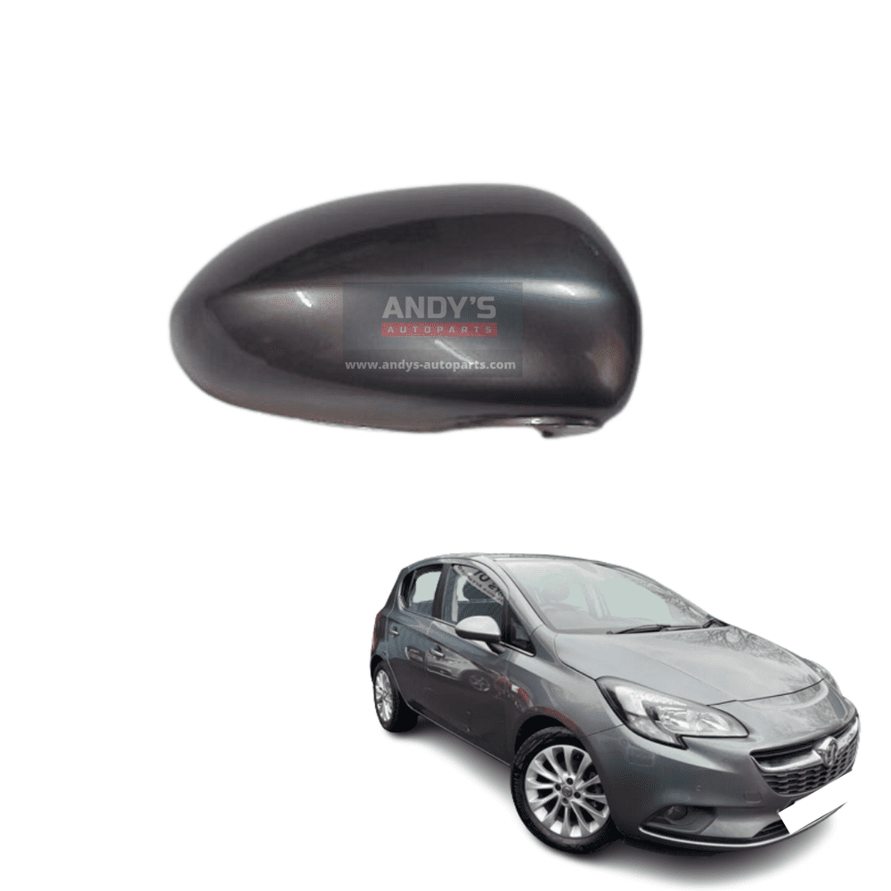 Vauxhall corsa wing mirror cover black deals