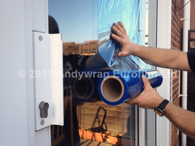 1 x Roll 600mm x 100mts BLUE Masking Film