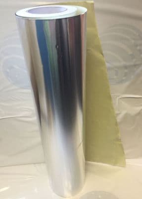600mm x 45mts x 2 rolls Aluminium Backing Foil Tape