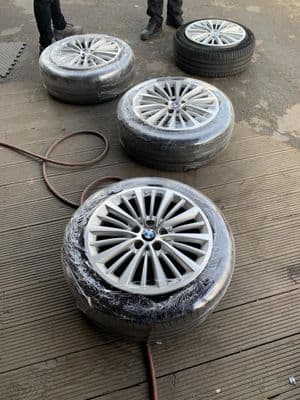 Andywrap® Tyre Mask Film 250mm x 150mts x 36 rolls