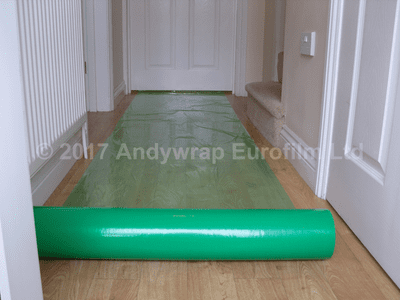 Hardfloor Protector Film (600mm x 100mts) x 2 rolls