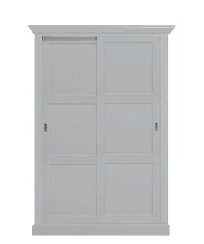 A&B Home tall bespoke painted cupboard - 2 sliding doors