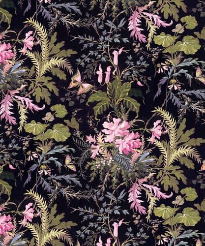 Arcadian Woods/Multi velvet by the metre