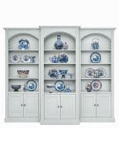 Arched top triple breakfront cabinet/kitchen dresser