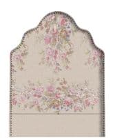 Nuage headboard in Boho&Co Paradise Lost - hand-studded or piped