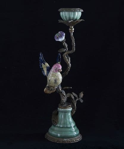Bird candlestick