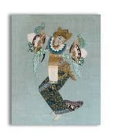 Boho&Co Danseuse mantle print - blue