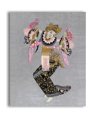 Boho&Co Danseuse mantle print - rose