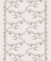 Broderie Vignes velvet  - Pearl/Multi