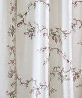 Broderie Vignes velvet  - Pearl/Multi