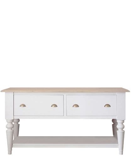Chef's Kitchen custom-painted kitchen island /prep table