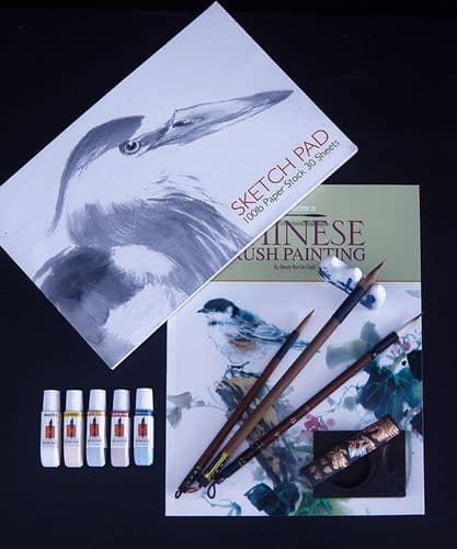 Chinese brushing painting kit - SOLD
