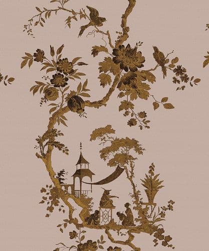 Chinoiserie Grande  - Blush Beige/Gold