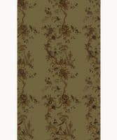 Chinoiserie Grande - Drab Olive/Gold velvet
