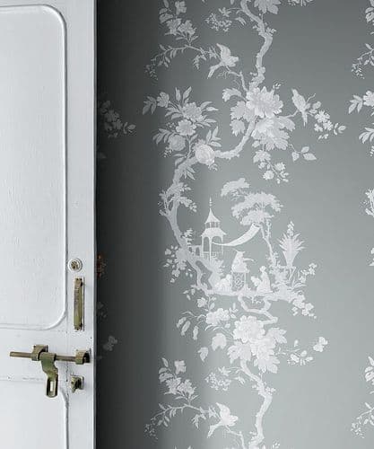Chinoiserie Grande - French Gray