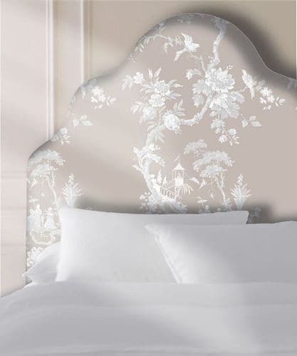 Chinoiserie Grande linen headboards