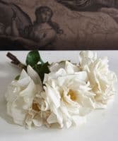 Classic rose posy in glass - SOLD