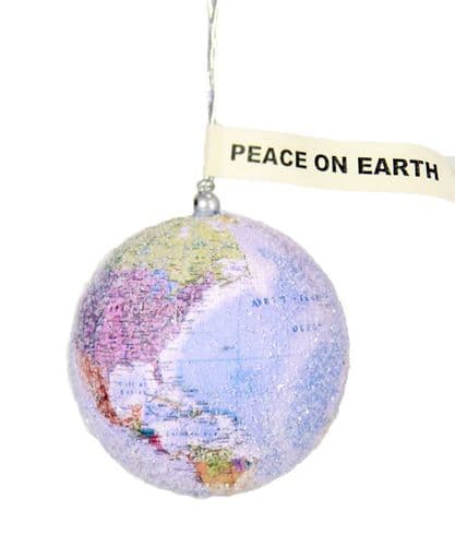 Cody Foster Collectables mini Peace Globe decoration