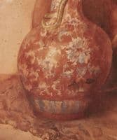 Copper jug & plate painting - SOLD