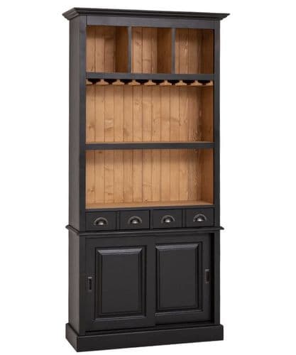 Custom-painted Brasserie shallow two door dresser