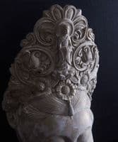 Decorative Bodhisattva head - SOLD