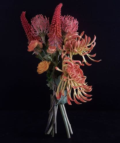 Exotic coral bouquet - SOLD
