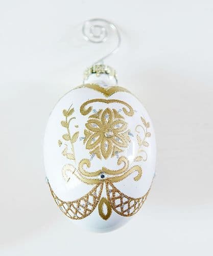 Faberge style egg decoration