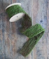 Faux moss sheets, panels & ribbon