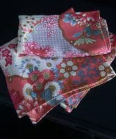 Fleur d'Orient scarf cushion cover