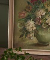 Floral still life - slight damage - SOLD