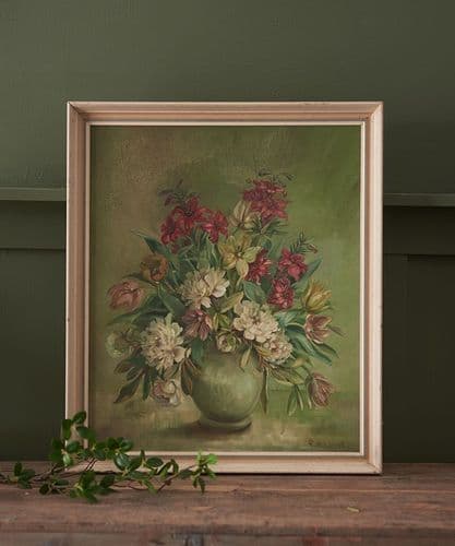 Floral still life - slight damage - SOLD