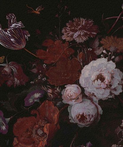 Floralism/Deep Spice velvet