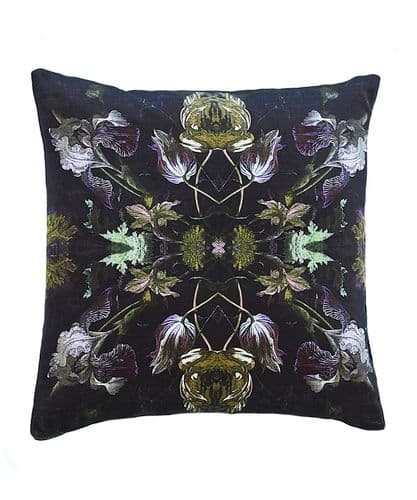 Floralism Graphic 50 x 50 velvet cushion
